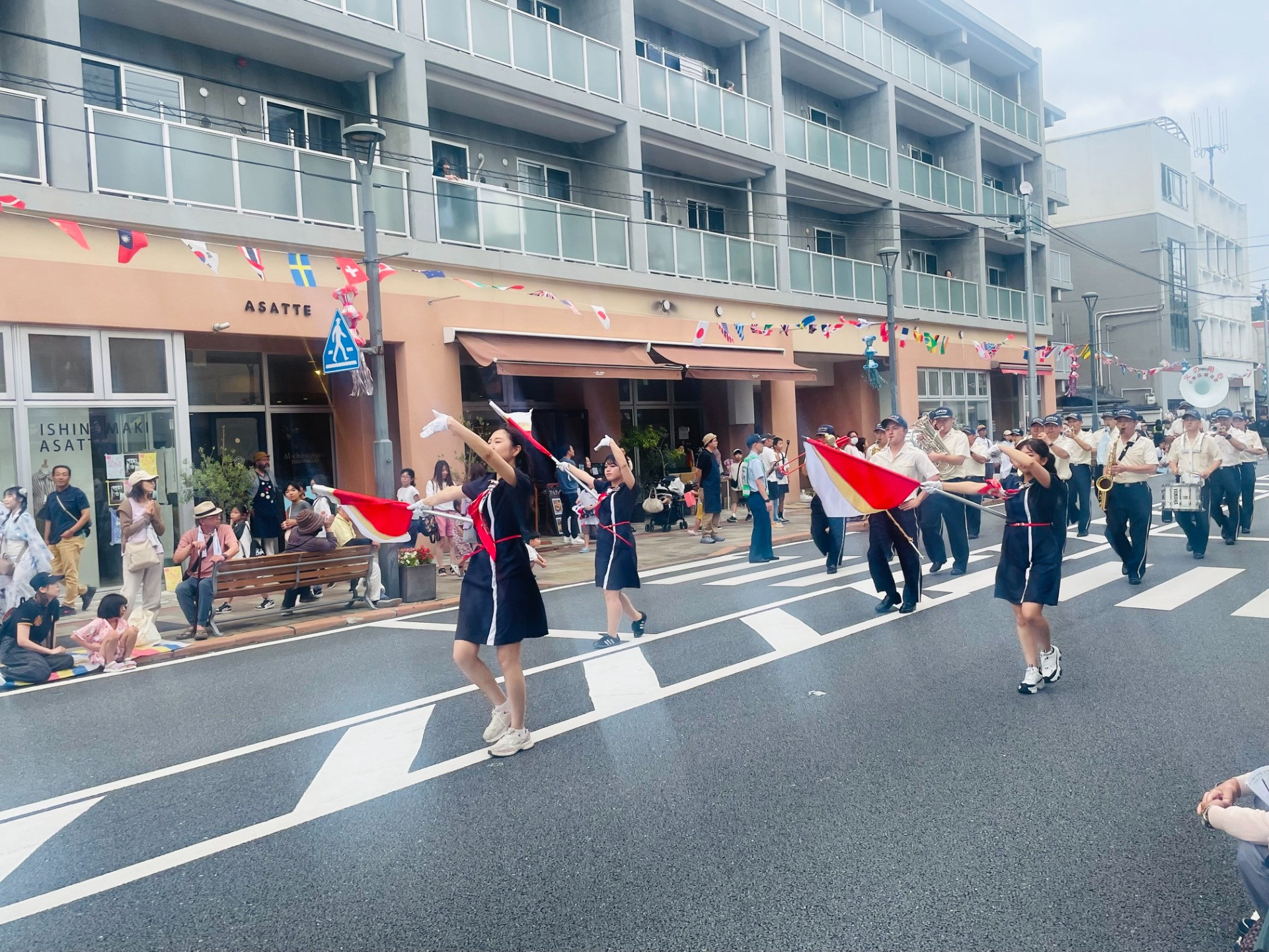 カラーガード部①